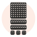 Cablox 6pk Starter Bundle (1x 8x8 + 2x 2x8 + 3x 2x2) - Prism One