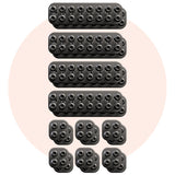 Cablox 20-pk Bundle (8x 2x8 + 12x 2x2)  - Prism One